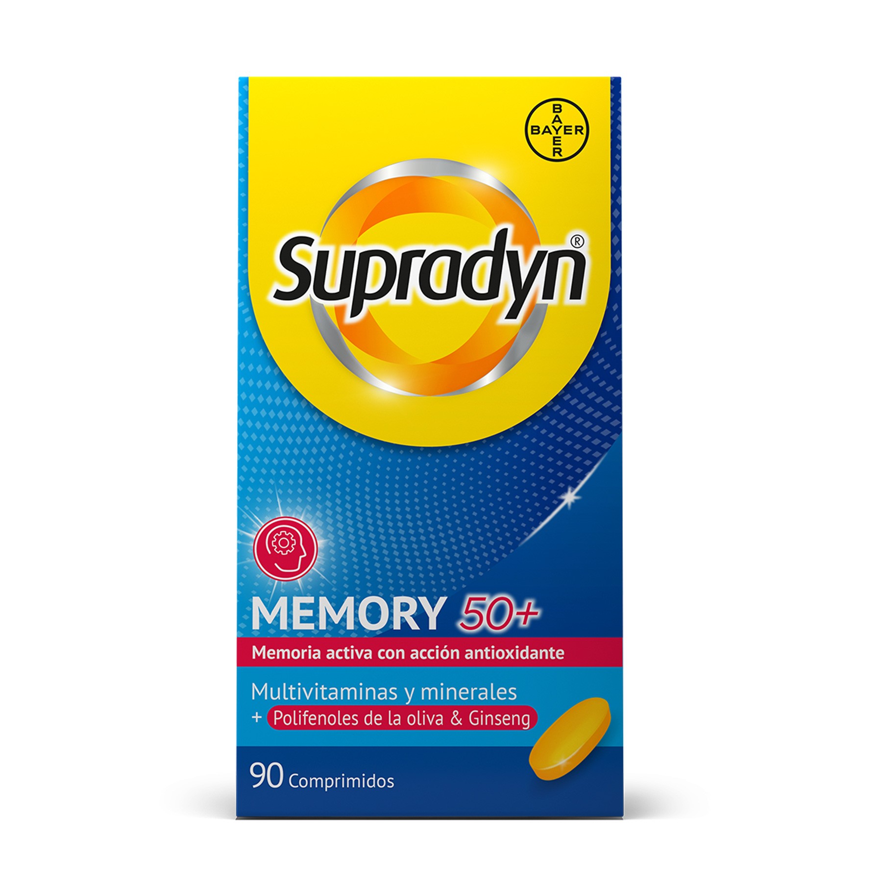 Supradyn memory 50+ 90 comprimidos